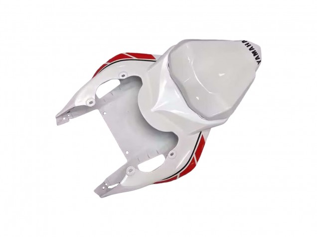 2006-2007 Yamaha YZF 600 R6 Motorcycle Fairings - White Red Black Motul UK
