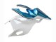 2006-2007 Yamaha YZF 600 R6 Motorcycle Fairings - White Blue Black Semakin Didepan ENEOS UK