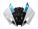 2006-2007 Yamaha YZF 600 R6 Motorcycle Fairings - White Blue Black Semakin Didepan ENEOS UK