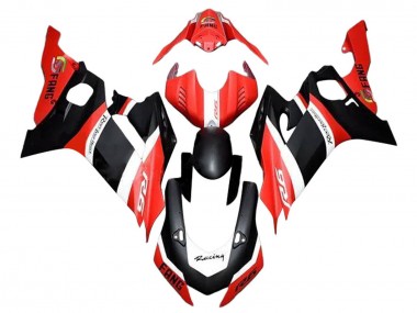 2017-2023 Yamaha YZF 600 R6 Motorcycle Fairings - Red White Matte Black UK