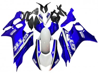 2017-2023 Yamaha YZF 600 R6 Motorcycle Fairings - White Blue GYTR UK