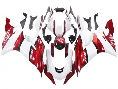 2017-2023 Yamaha YZF 600 R6 Motorcycle Fairings - White Red Black UK