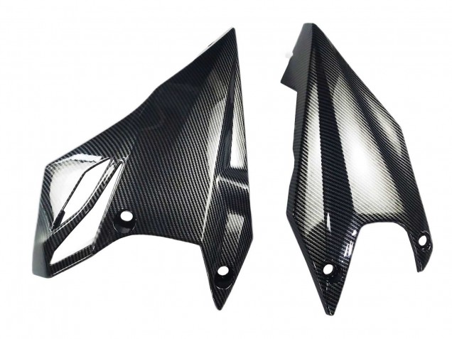 2010-2013 Kawasaki Z1000 Motorcycle Fairings - Black Carbon Fiber UK