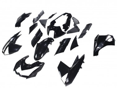 2010-2013 Kawasaki Z1000 Motorcycle Fairings - Glossy Black UK