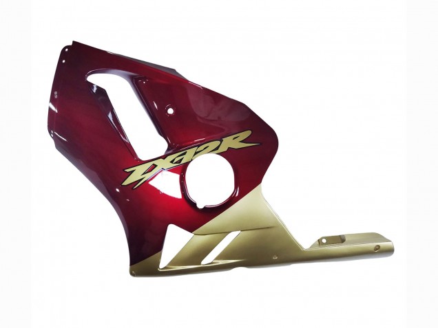 2000-2001 Kawasaki ZX12R Motorcycle Fairings - Red Gold UK