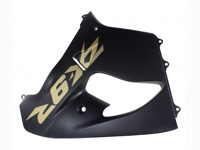 2000-2001 Kawasaki ZX9R Motorcycle Fairings - Matte Black Gold UK