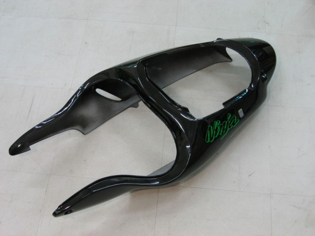 2000-2001 Kawasaki ZX9R Motorcycle Fairings - Green Silver Black UK