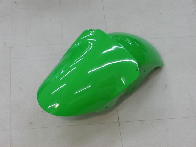 2000-2001 Kawasaki ZX9R Motorcycle Fairings - Green Silver Black UK