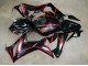2019-2020 Honda CBR650R Motorcycle Fairings - Glossy Black Red Stripe UK