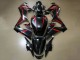 2019-2020 Honda CBR650R Motorcycle Fairings - Glossy Black Red Stripe UK
