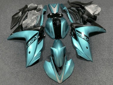2015-2018 Yamaha YZF R3/R25 Motorcycle Fairings - Light Blue Black UK
