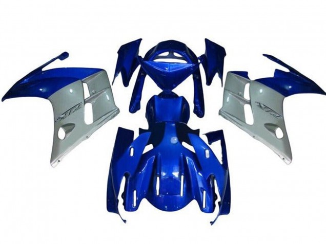 2001-2006 Yamaha FJR1300 Motorcycle Fairings - Blue White UK