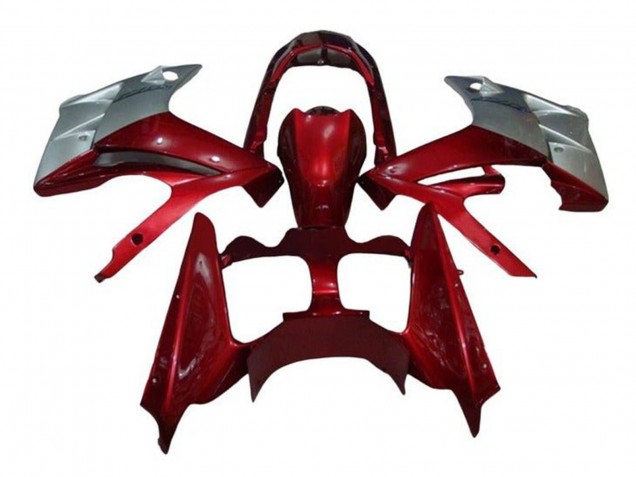 2007-2012 Yamaha FJR1300 Motorcycle Fairings - Red Grey UK