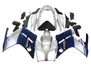 2013-2015 Yamaha FJR1300 Motorcycle Fairings - Dark Blue Silver UK