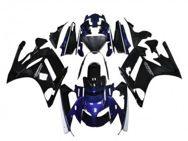 2013-2015 Yamaha FJR1300 Motorcycle Fairings - Glossy Black Blue UK