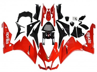 2009-2015 Aprilia RSV4 1000 Motorcycle Fairings - Red UK