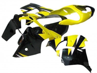 2002-2003 Kawasaki ZX9R Motorcycle Fairings - Yellow Black UK