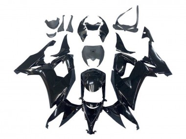 2008-2010 Kawasaki ZX10R Motorcycle Fairings - Glossy Black UK