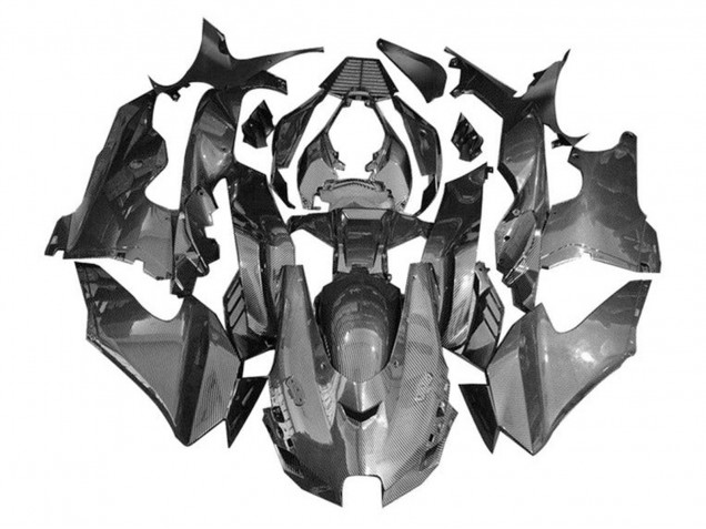 2021-2025 Kawasaki ZX10R Motorcycle Fairings - Faux Carbon Fiber UK