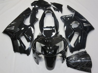 2000-2001 Kawasaki ZX12R Motorcycle Fairings - Glossy Black UK