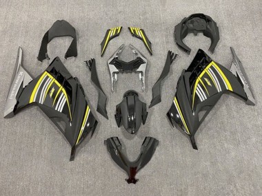 2013-2024 Kawasaki EX300 Motorcycle Fairings - Yellow Silver Glossy Black Matte Black UK