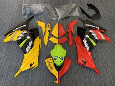 2013-2024 Kawasaki EX300 Motorcycle Fairings - Yellow Red Green Shark UK