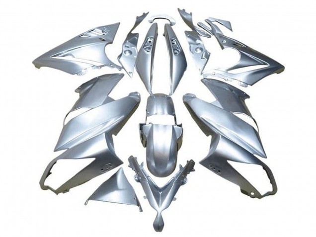 2009-2011 Kawasaki Ninja 650 EX650 Motorcycle Fairings - Silver UK