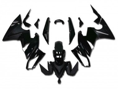 2009-2011 Kawasaki Ninja 650 EX650 Motorcycle Fairings - Glossy Black Matte Black UK