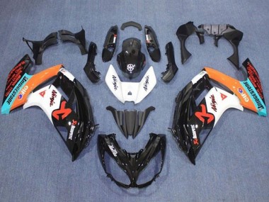 2012-2016 Kawasaki Ninja 650 EX650 Motorcycle Fairings - Glossy Black White Orange Blue Red UK