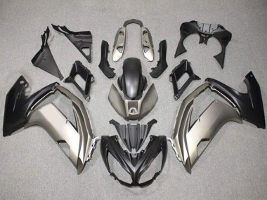 2012-2016 Kawasaki Ninja 650 EX650 Motorcycle Fairings - Silver Matte Black UK