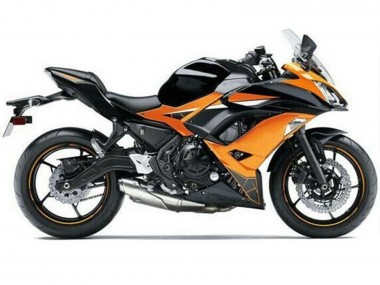2017-2019 Kawasaki Ninja 650 EX650 Motorcycle Fairings - Orange Black UK