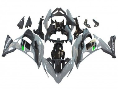 2017-2019 Kawasaki Ninja 650 EX650 Motorcycle Fairings - Grey Black Green UK
