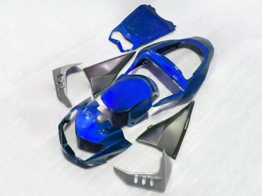 2003-2006 Kawasaki Z1000 Motorcycle Fairings - Blue Silver UK