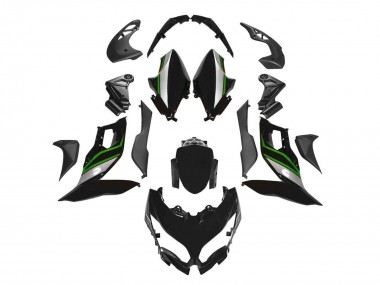 2015-2021 Kawasaki Versys 650 Motorcycle Fairings - Black Green Silver UK