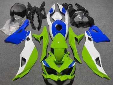 2019-2025 Kawasaki ZX25R ZX-25R Motorcycle Fairings - White Blue Green UK