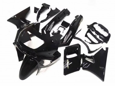 1993-2007 Kawasaki ZZR400 Motorcycle Fairings - Glossy Black UK