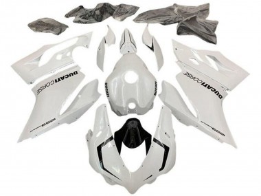 2015-2020 Ducati 1299 Motorcycle Fairings - Pearl White UK