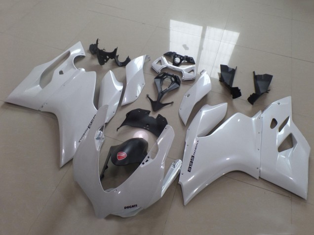 2011-2014 Ducati Panigale 899 Motorcycle Fairings - White UK