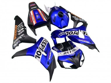 2006-2007 Honda CBR1000RR Motorcycle Fairings - Blue White Red Matte Black Repsol UK