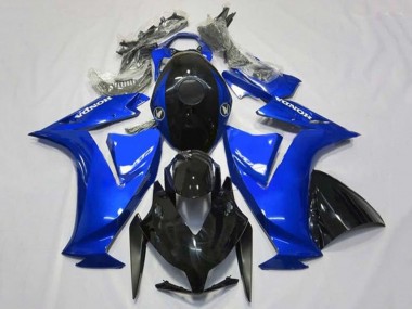 2012-2016 Honda CBR1000RR Bike Fairings - Blue Glossy Black UK