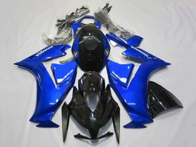 2012-2016 Honda CBR1000RR Bike Fairings - Blue Glossy Black UK