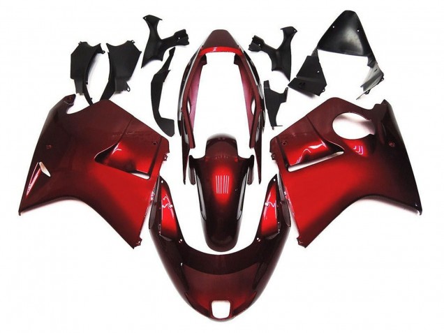 1996-2007 Honda CBR1100XX Blackbird Motorcycle Fairings - Red UK