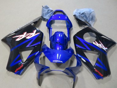 2002-2003 Honda CBR900RR 954 Motorcycle Fairing - Blue Glossy Black UK