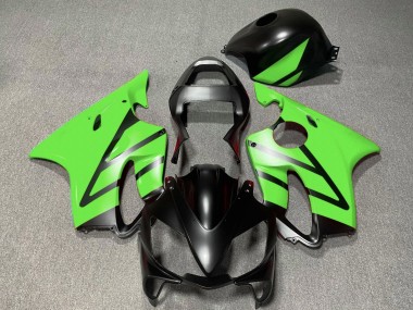 2001-2003 Honda CBR600 F4i Motorcycle Fairings - Green Matte Black UK
