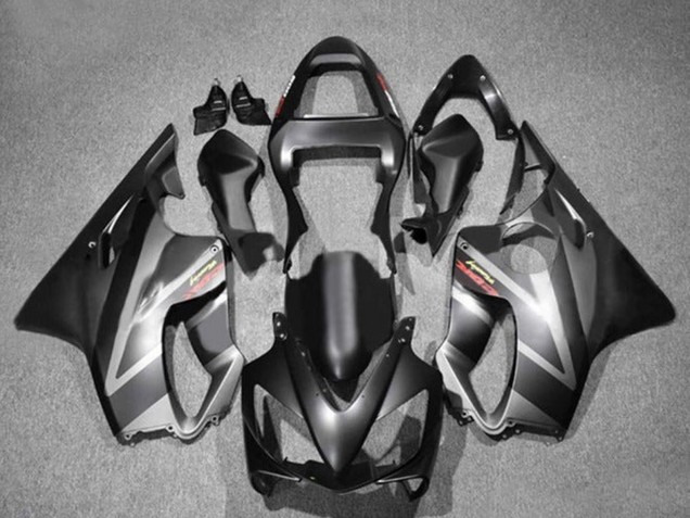 2001-2003 Honda CBR600 F4i Motorcycle Fairings - Matte Black Grey UK