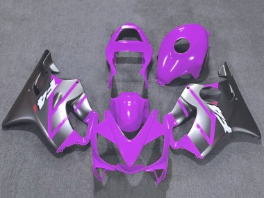 2001-2003 Honda CBR600 F4i Motorcycle Fairings - Silver Light Purple UK