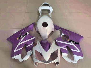 2001-2003 Honda CBR600 F4i Motorcycle Fairings - White Purple UK
