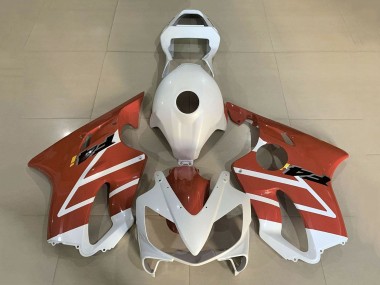 2001-2003 Honda CBR600 F4i Motorcycle Fairings - White Orange UK