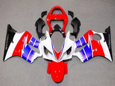 2001-2003 Honda CBR600 F4i Motorcycle Fairings - White Red Blue Black UK
