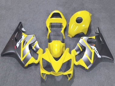 2001-2003 Honda CBR600 F4i Motorcycle Fairings - Yellow Silver UK